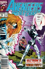 Variant Cover for West Coast Avengers #91
