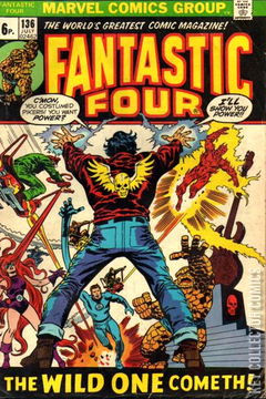 Variant Cover for Fantastic Four #136