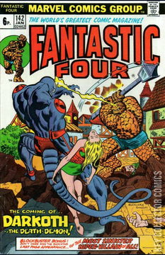 Variant Cover for Fantastic Four #142