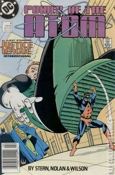 Variant Cover for Power of the Atom #9