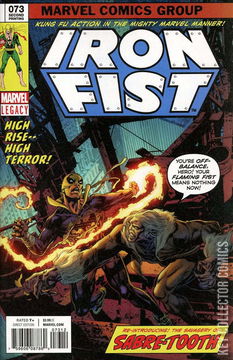 Variant Cover for Iron Fist #73