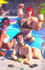 Cover for Street Fighter & Friends Swimsuit Special 2024 #1
