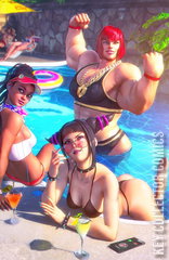 Variant Cover for Street Fighter & Friends Swimsuit Special 2024 #1