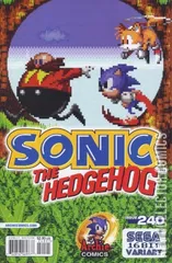 Variant Cover for Sonic the Hedgehog #240