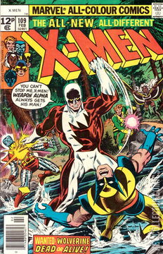 Variant Cover for Uncanny X-Men #109