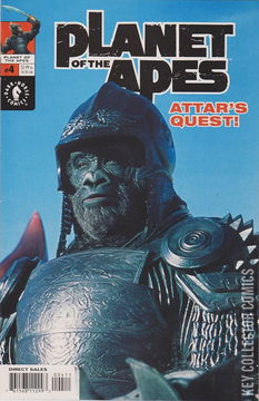 Variant Cover for Planet of the Apes #4