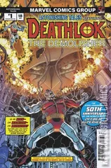 Variant Cover for Deathlok 50th Anniversary Special #1