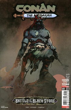 Variant Cover for Conan the Barbarian: Battle of the Black Stone #1