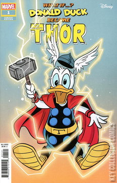 Variant Cover for What If...? Donald Duck Became Thor #1