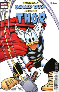 Variant Cover for What If...? Donald Duck Became Thor #1