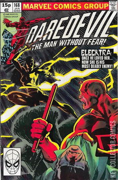 Variant Cover for Daredevil #168