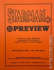 Variant Cover for Starman