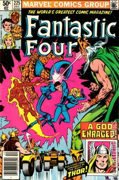 Variant Cover for Fantastic Four #225