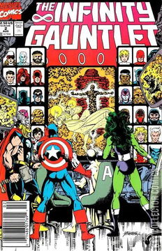 Variant Cover for Infinity Gauntlet #2