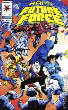 Variant Cover for Rai and the Future Force #9