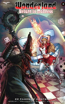 Variant Cover for Wonderland: Return to Madness #3