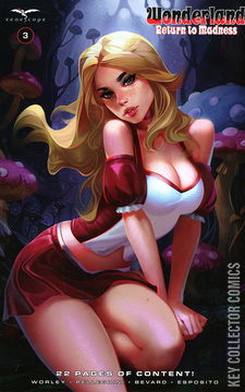 Variant Cover for Wonderland: Return to Madness #3