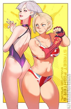 Variant Cover for Street Fighter 6: Evolution Special #1