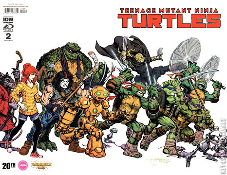 Variant Cover for Teenage Mutant Ninja Turtles #2