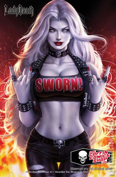 Variant Cover for Lady Death: Malevolent Decimation #1