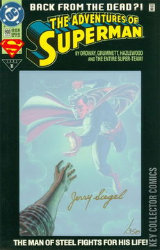 Variant Cover for Adventures of Superman #500
