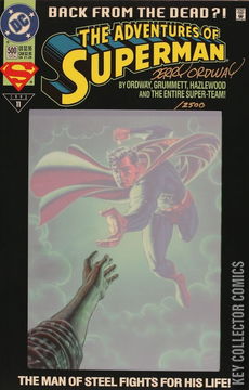 Variant Cover for Adventures of Superman #500