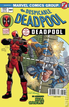 Variant Cover for Despicable Deadpool #287