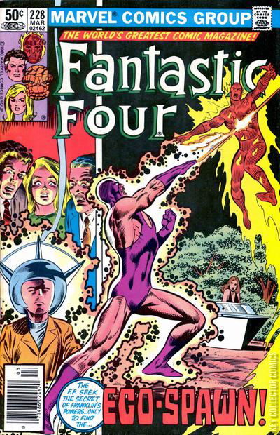 Variant Cover for Fantastic Four #228