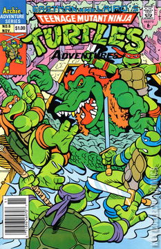 Variant Cover for Teenage Mutant Ninja Turtles Adventures #6