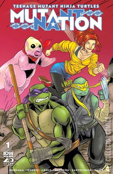 Variant Cover for Teenage Mutant Ninja Turtles: Mutant Nation #1