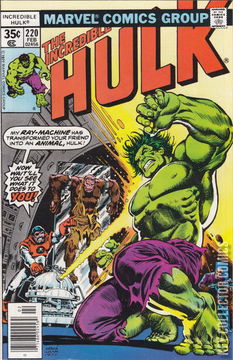 Variant Cover for Incredible Hulk #220