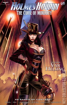 Variant Cover for Holmes and Houdini: Curse of Moriarty