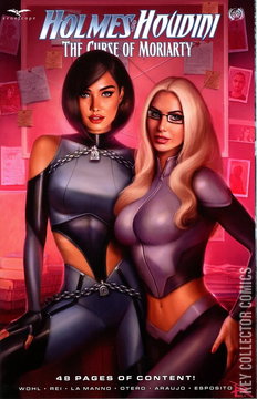 Variant Cover for Holmes and Houdini: Curse of Moriarty