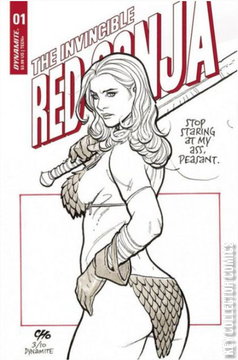 Variant Cover for Invincible Red Sonja #1