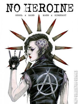 Variant Cover for No Heroine #1