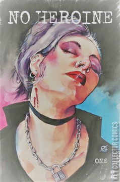 Variant Cover for No Heroine #1