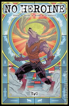 Variant Cover for No Heroine #2