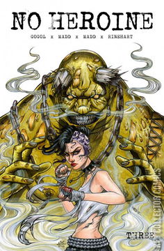 Variant Cover for No Heroine #3