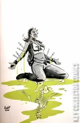 Variant Cover for No Heroine #3