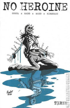 Variant Cover for No Heroine #3