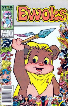 Variant Cover for Ewoks #10
