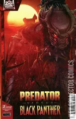 Variant Cover for Predator vs. Black Panther #2