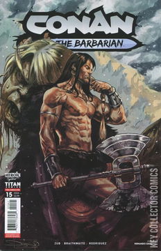 Variant Cover for Conan the Barbarian #15