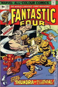 Variant Cover for Fantastic Four #151