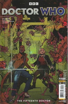 Variant Cover for Doctor Who: The Fifteenth Doctor #2