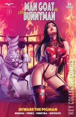 Variant Cover for Man Goat and the Bunnyman: Beware the Pigman #3