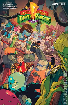 Variant Cover for Power Rangers #17