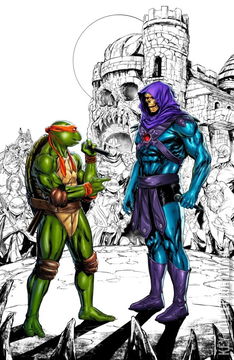 Variant Cover for Turtles of Grayskull #1