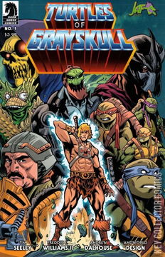 Variant Cover for Turtles of Grayskull #1