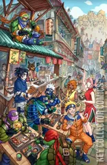 Variant Cover for Teenage Mutant Ninja Turtles / Naruto #1